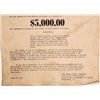 Image 2 : John Dillinger Wanted Poster (9"x 16") [184381]