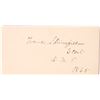 Image 1 : Civil War Autograph Benjamin Franklin Stringfellow [186175]