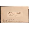 Image 1 : Civil War Autograph Jacob Thompson c1857-61 [186165]