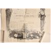 Image 3 : Civil War Officer West Point Graduation Diploma 1861 [184371]