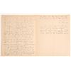 Image 2 : Lincoln Assassination: Signed Letter, Sanders 1853  [185066]