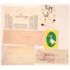 Image 2 : WWI Aces Signed Ephemera (5) [177522]