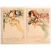 Image 2 : Art Nouveau - Belle Jardiniere Postcards (6) XRARE! [186089]
