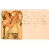 Image 1 : Art Nouveau - Mucha-21, Postcard  1900 [186006]