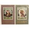 Image 2 : Art Nouveau - Postcards, PMCs, 1898 (4) [186186]