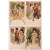 Image 1 : Art Nouveau - Postcards, Wartime, c1900 (4) [186191]