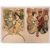 Image 2 : Art Nouveau - Postcards, Wartime, c1900 (4) [186191]