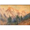 Image 2 : Adams, Charles Partridge Signed Watercolor: Colorado Landscape [185372]