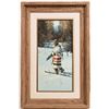 Image 1 : Metz, Gerry Watercolor 3: Arizona Fur Trade c1975 - Framed [184048]