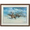 Image 1 : McCarthy, Frank: 1978 Painting, Snow Moon, Print - Framed [184083]