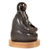 Image 2 : Kratzer, Billy Bronze: Native Woman Holding Pot 1985 [184039]