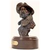 Image 2 : Lemon, David Bronze Bookend: Buffalo Hunter [184028]