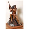 Image 8 : Lemon, David Polychromed Bronze: Minnitarre Warrior  [184056]