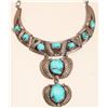 Image 2 : Turquoise Collar Style Necklace [162638]