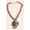 Image 2 : Turquoise/Coral Necklace [185929]