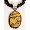 Image 2 : Bumble Bee Jasper Necklace Set [176270]