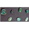 Image 1 : Green Turquoise, Cut and Polished (7) [186468]