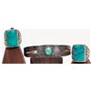 Image 1 : Hubble Trading Post Turquoise Bracelet and (2) Rings [186216]