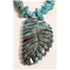 Image 2 : Leekya Style Turquoise Carving and Turquoise Nugget Necklace [186068]