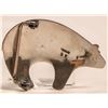 Image 2 : Navajo Sterling Bear Buckle [176284]