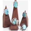 Image 1 : Navajo Turquoise Rings (5) [186122]