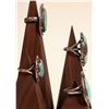 Image 2 : Navajo Turquois rings (4) [186137]