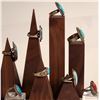 Image 2 : Navajo Turquoise rings Different Setting Styles (8) [186138]