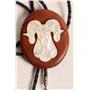 Image 2 : Rams Head, Mother of Pearl Bolo [186287]
