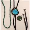 Image 2 : Turquoise Pendant, necklace, bolo [186389]