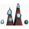 Image 1 : Turquoise Silver Rings (6) [186241]