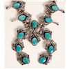Image 2 : Vintage Navajo Squash Blossom Set [176277]
