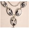 Image 2 : White Buffalo Necklace Set [176285]