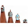 Image 1 : Zuni Abalone Shell Rings [162642]