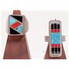 Image 1 : Zuni Channel Inlay Stone Silver Rings (2) [186576]