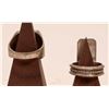 Image 3 : Zuni Channel Inlay Stone Silver Rings (2) [186576]