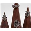 Image 1 : Navajo Silver Rings (4) [186425]