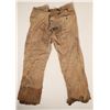 Image 8 : Neustadter Bros. Standard Brand Brown Canvas Wool-Lined Pants c1875-80 [186633]