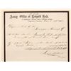 Image 2 : Assay by V.C. Assayer Leopold Kuh 1864 [183021]