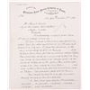 Image 2 : Manhattan Silver Mining Company Corporate Letter Regarding Silver Bars, 1869 [165501]