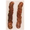 Image 1 : Lincoln Penny BU Rolls: 1960 small date & 1972 [185345]