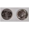 Image 2 : 1940-S & 1946-S Jefferson Nickel BU Rolls [185253]