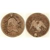Image 1 : 1795 Flowing Hair Half Dollar Counterstamped [184111]