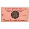 Image 2 : Wells Fargo -Columbian Expo Presentation coin [182785]