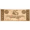 Image 1 : North Carolina-Criswell 78c $20 Obsolete Banknote, Rare [185276]