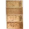 Image 2 : North Carolina $1 Confederate Currency w/ Safety Patterns, 4 [185261]