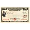 Image 1 : $100 WWII U.S. Savings Bond Series E 1945 [186396]