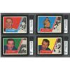 Image 1 : Lot of 4 x 1963-64 Topps Hockey Cards (High Grade - KSA)