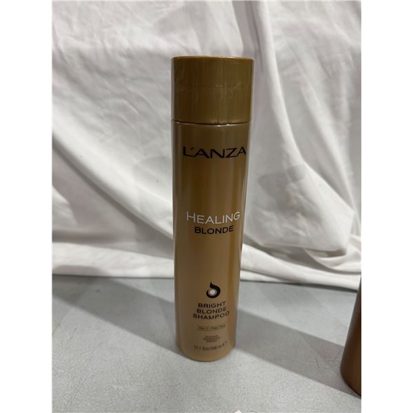 Lanza healing blonde, bright blonde shampoo