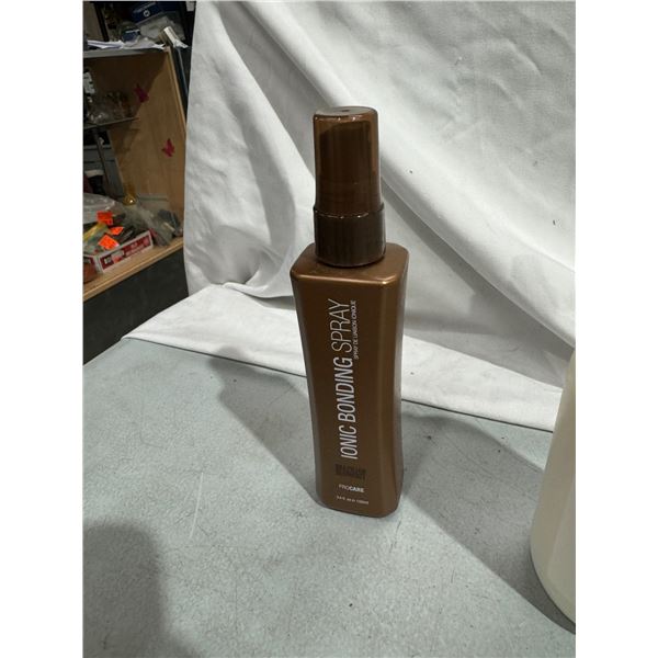 Brazilian blowout ionic bonding spray