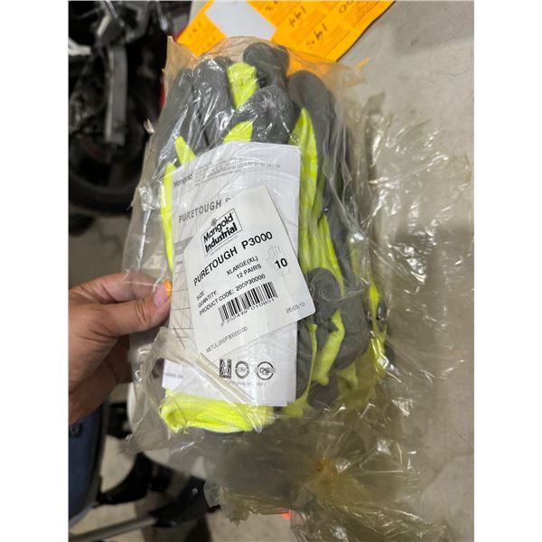 12 pack extra large work gloves